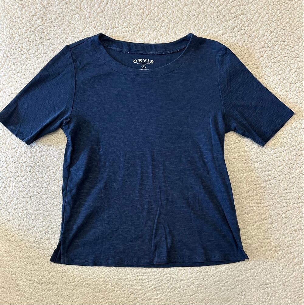 Orvis Womens Short Sleeve Tee Shirt Medium